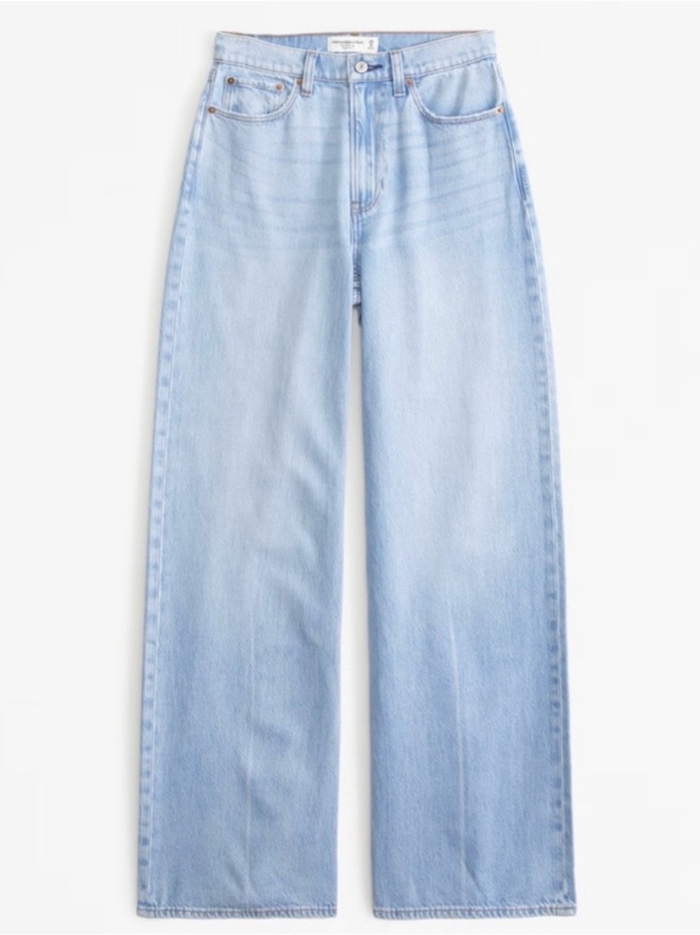 Abercrombie & Fitch High Rise Wide-Leg Jeans
